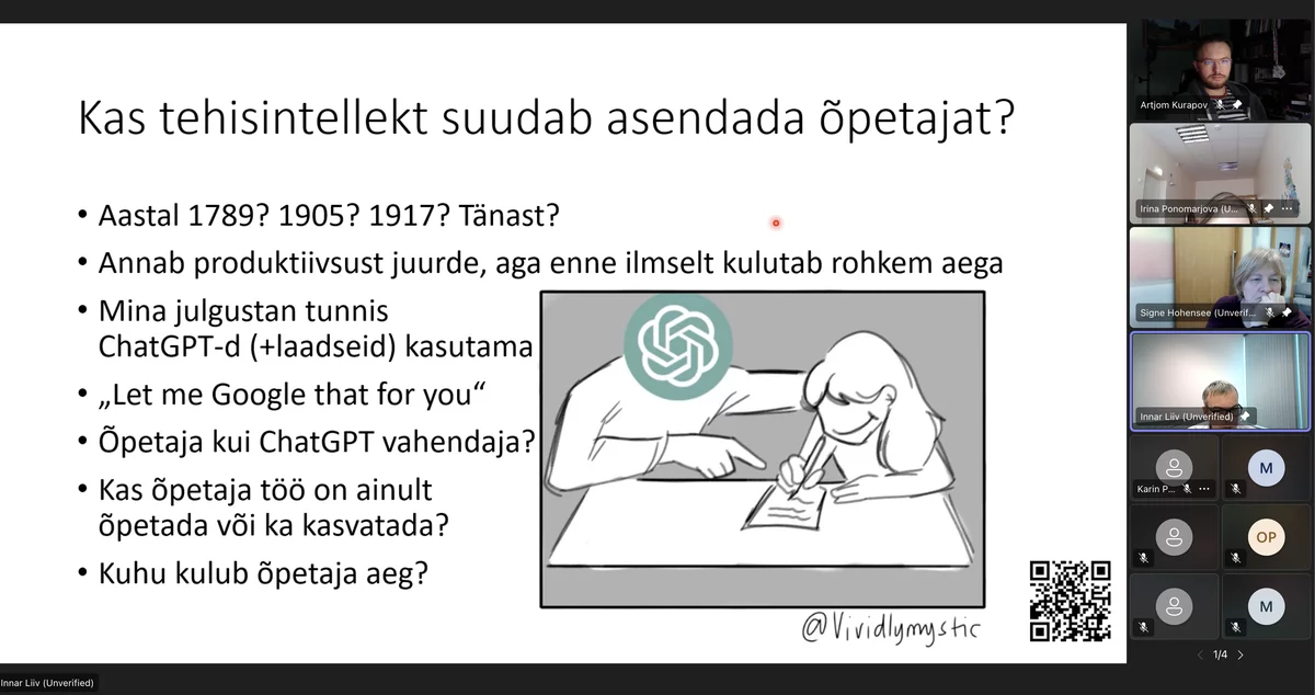 Andmete ja tehisintellekti olulisusest personaliseerituma õppe poole liikumisel by Innar Liiv